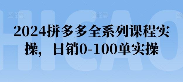 9d0bc5b5a4b1372662c5abc561e2b5f0.jpeg 2024拼多多全系列课程实操,日销0-100单实操【必看】