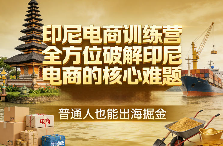9f17b91adf82dc3f6d9d73f92a00c191.jpeg 印尼电商训练营,全方位破解印尼电商的核心难题,普通人也能出海掘金