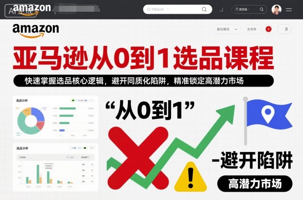 a0344b9e5e1e60738987d56ef50dd035.jpeg 亚马逊从0到1选品课程,快速掌握选品核心逻辑,避开同质化陷阱,精准锁定高潜力市场(更新)