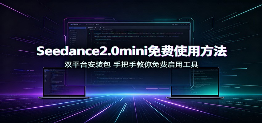 Seedance2.0mini免费使用方法：双平台安装包，手把手教你免费启用工具-鼎铸网