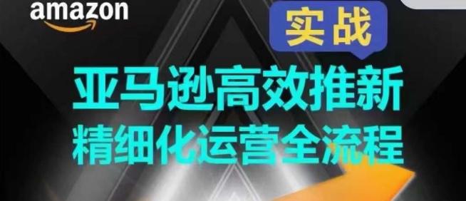 a3edbb719a2996051e7fe2f0ce153d13.jpeg 亚马逊高效推新精细化运营全流程,全方位、快速拉升产品排名和销量!