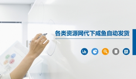 各类资源网代下咸鱼自动发货-鼎铸网