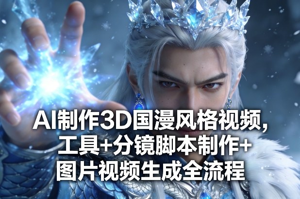 a91b4785597f553847e44a8841b1d80e.jpeg AI制作3D国漫风格视频,工具+分镜脚本制作+图片视频生成全流程