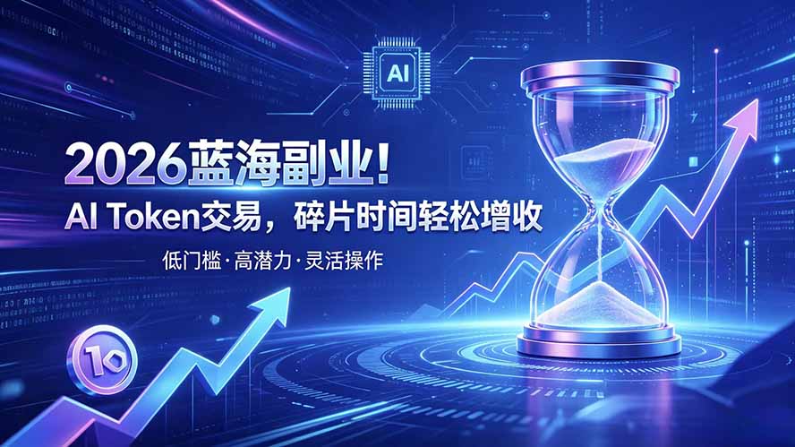 AI Token算力赛道！普通人可入局的数字副业-鼎铸网