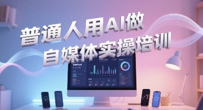 ab175232d452cd71bf83d3292c684eeb.jpeg 普通一个人用AI做自媒体,助你轻松开启AI自媒体创作之路