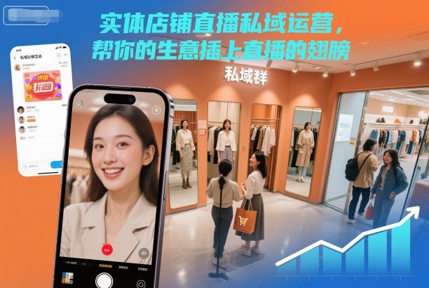 ad572d9bcb3b55e81e7c2ebe5ae368b2.jpeg 实体店铺直播私域运营,帮你的生意插上直播的翅膀