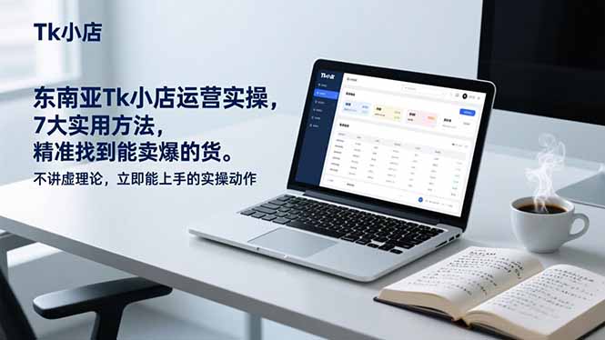 ae0f3d65646ee6cec7e5c673bbf7e4f3.jpeg 东南亚Tk小店运营实操,7大实用方法,精准找到能卖爆的货。不讲虚理论,立即能上手的实操动作