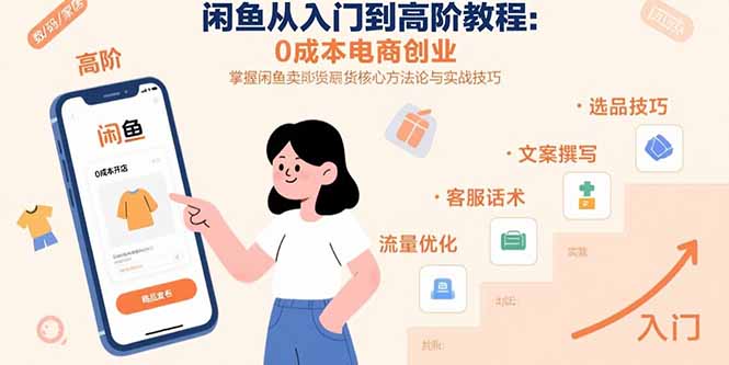 b1569f1766d1e5ec16b741d4873709ea.jpeg 闲鱼从入门到高阶教程:0成本电商创业,掌握闲鱼卖货核心方法论与实战技巧