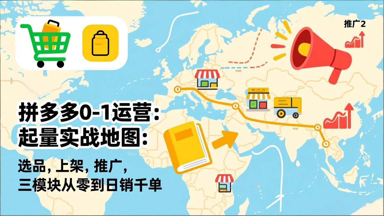 b557fc1c12a1cc1d8da4a7e1e727ae69.jpeg 拼多多0-1运营:起量实战地图:选品,上架,推广,三模块从零到日销千单