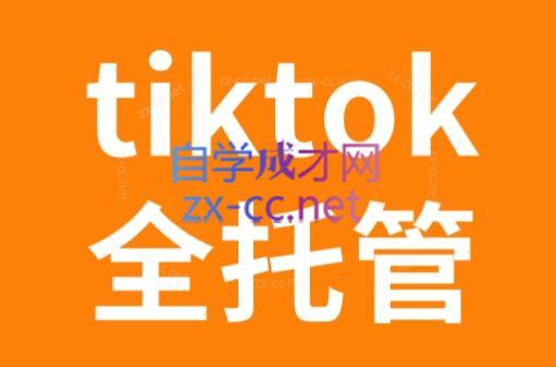 b57a4c25b8b14c67ca4dda6b652868a3.jpeg TikTok跨境电商全托管运营模式精品课