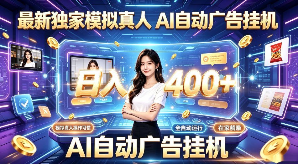 最新独家模拟真人，AI自动挂号挂G，日入400+，全程全自动运行，无需人工【揭秘】-鼎铸网