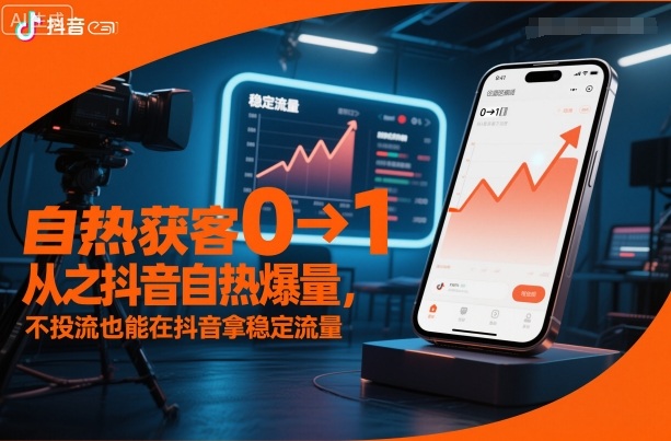 b76986e76729d3cb192e98e5d70b3a0d.jpeg 自热获客从0到1之抖音自热爆量,不投流也能在抖音拿稳定流量