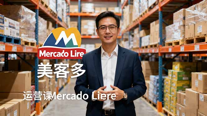 b7941db8078714533c128d0033ee5f55.jpeg 2025美客多Mercado Libre运营课:账号注册/产品上传/促销活动/自发货模式