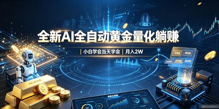 bafa8490be9b499c441c1d2a9353d37b.jpeg 全新AI全自动黄金量化躺賺:小白学会当天学会,月入2W!【揭秘】