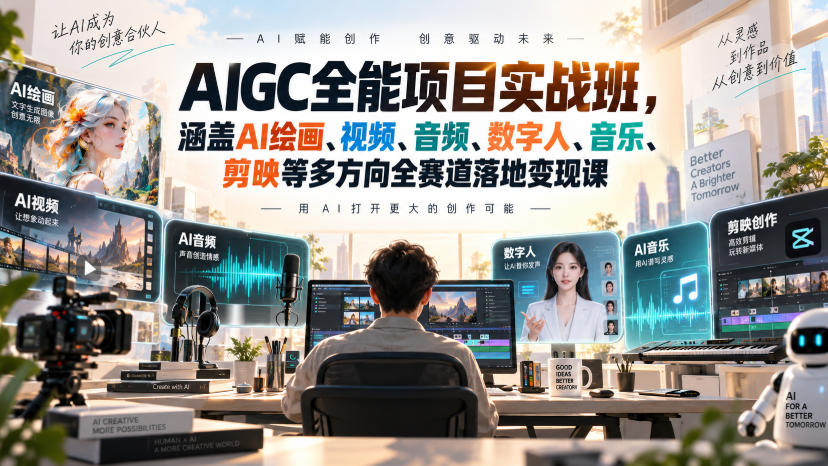 becad7c821eaf1f20be065efa6606411.jpeg AIGC全能项目实战班,涵盖AI绘画、视频、音频、数字人、音乐、剪映等多方向全赛道落地变现课(更新)