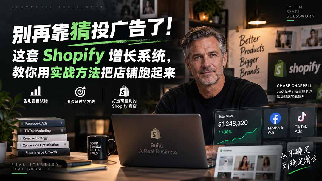 c1064d9a7eac2b58c5b65d2d5f420373.jpeg 别再靠猜投广告了!这套 Shopify 增长系统,教你用实战方法把店铺跑起来【原创双语字幕】