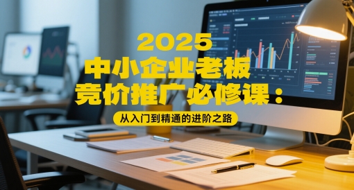 c139d9da3c31a1ae3f4f05a57a400fbe.jpeg 2025中小企业老板竞价推广必修课:从入门到精通的进阶之路