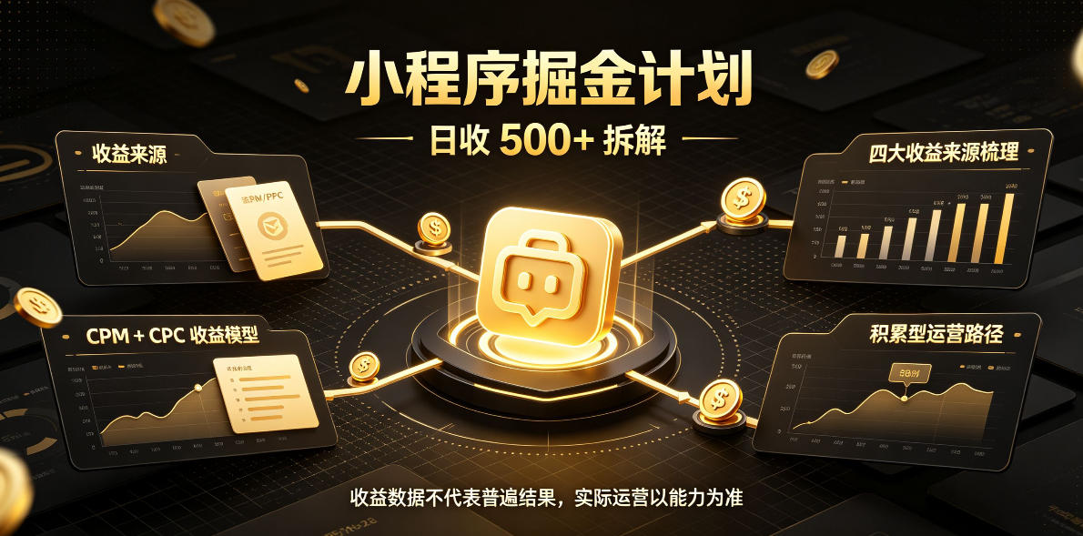 c15b19fda3526024dc9a12a62e340584.jpeg 小程序推广计划,日收500+,腾讯官方打款,客户留存率高,收益长期稳定【揭秘】