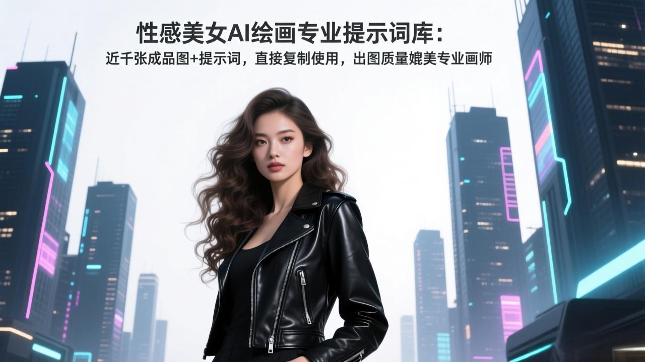 c2e78479018e8f4dcce2106cddffa421.jpeg 性感美女AI绘画专业提示词库:近千张成品图+提示词,直接复制使用,出图质量媲美专业画师