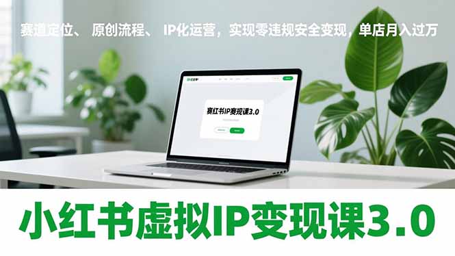 c4d26a7eeae5c2e5f8482973a7b20d62.jpeg 小红书虚拟IP变现课3.0,赛道定位、原创流程、IP化运营,实现零违规安全变现,单店月入过万
