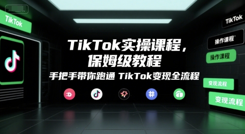 c8c4a0a59535e63d7129924f7099aee0.jpeg TikTok实操课程,保姆级教程,手把手带你跑通TikTok变现全流程