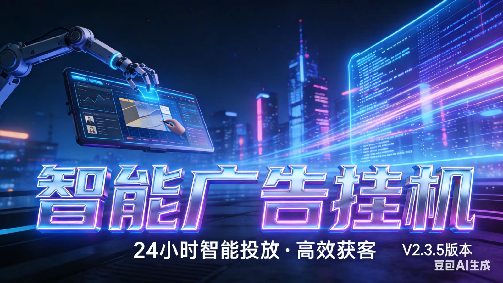 AI 广告云挂机 · 全域流量变现平台-鼎铸网