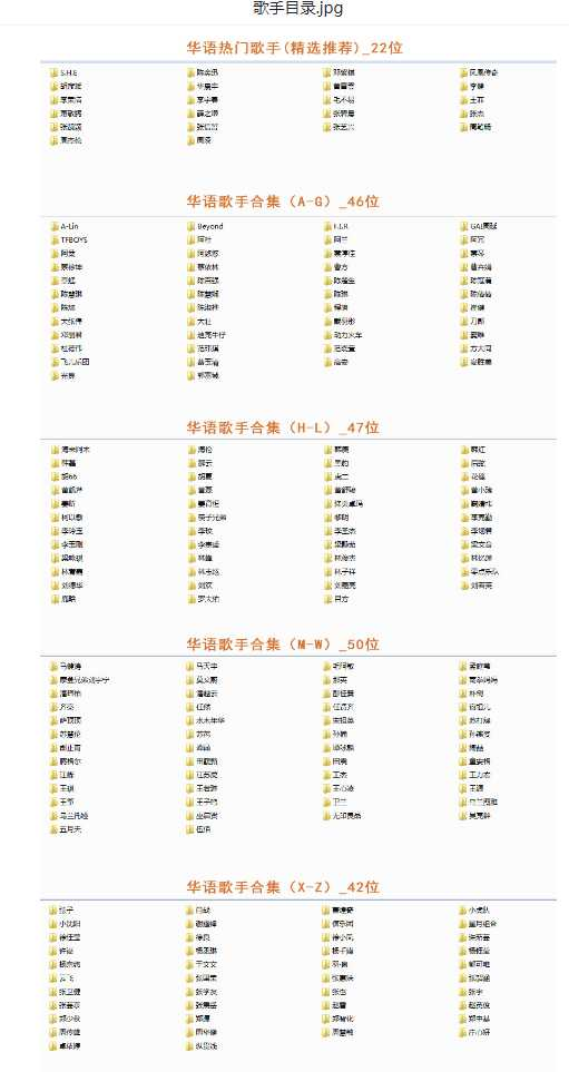 【音乐】歌手合集(100多位歌手合集)-鼎铸网