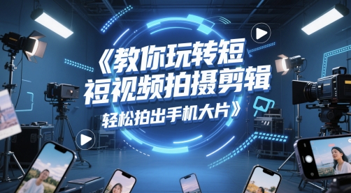 cc8185f8de7690f38fc711a7a0359c61.jpeg 教你玩转短视频拍摄剪辑,轻松拍出手机大片