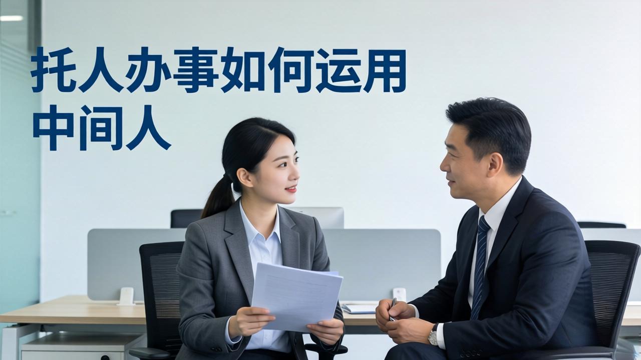 付费文章：托人办事如何运用中间人？-鼎铸网