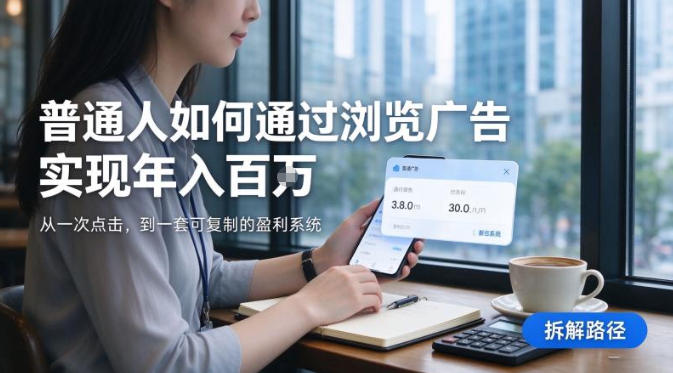 2026最新技术，24小时全自动浏览广告，全网独家项目，单台设备日入200+新手小白可快速上手，支持实地学习实地考察【揭秘】-鼎铸网