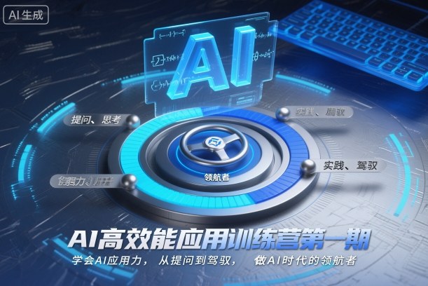 cf00898561e4a8c67ffeb5ba9e212fa1.jpeg AI高效能应用训练营第一期,学会AI应用力,从提问到驾驭,做AI时代的领航者