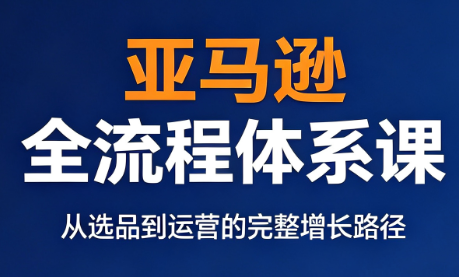 跨境大武当·亚马逊全流程体系课-鼎铸网