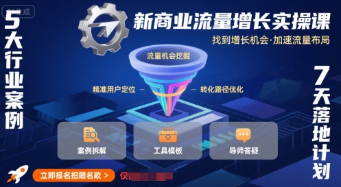 d9445977857ebc66a91dd16d2d7d036b.jpeg 新商业流量增长实操课,找到增长机会,加速流量布局