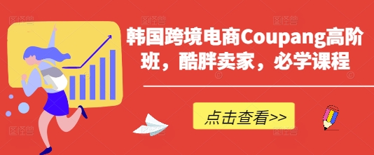 dd14597062a5966e718de4a6a3a4b966.jpeg 韩国跨境电商Coupang高阶班,酷胖卖家,必学课程