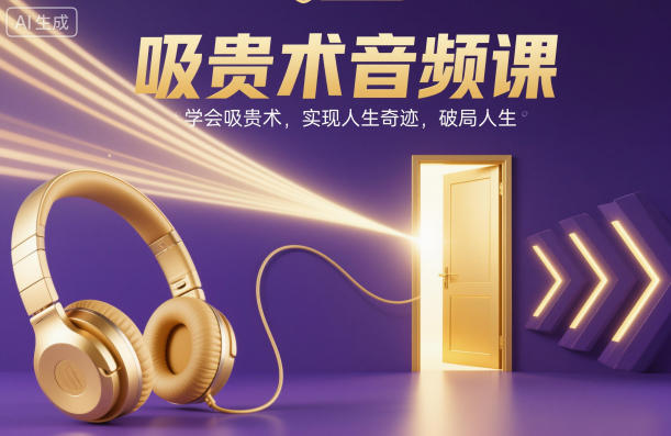 de17fba14d1bead015476dd64c18ddb9.jpeg 吸贵术音频课,学会吸贵术,实现人生奇迹,破局人生