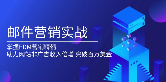 邮件营销实战,掌握EDM营销精髓,助力网站非广告收入倍增,突破百万美金-鼎铸网