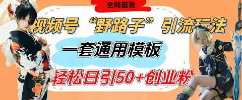 e0b8636ba470d7a25ccba1c4d0e2904e.jpeg 视频号“野路子”玩法,评论区疯狂截流,一套模板单日单号引流50+创业粉