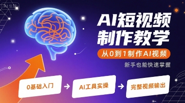e180bf100f6838815672610d6c2a5eed.jpeg AI短视频制作教学,从0到1制作AI视频