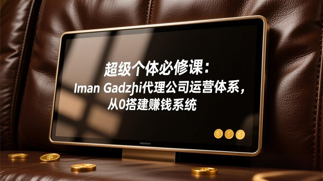 e2d054a4be9055e9a2b7a1edf51a3387.jpeg 超级个体必修课:Iman Gadzhi代理公司运营体系,从0搭建赚钱系统