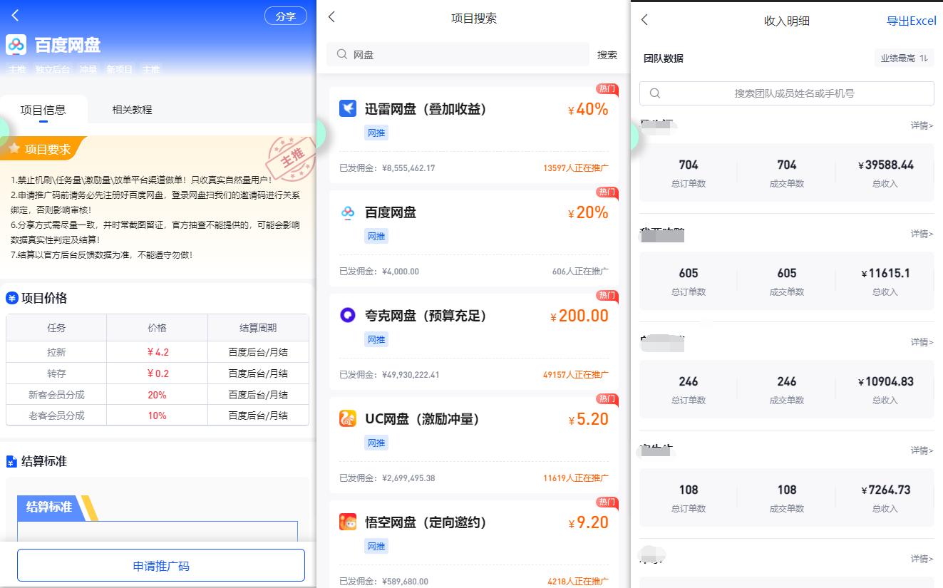(9535期)百度网盘分佣完整攻略！人人皆在用，别人转存你就有收益~
