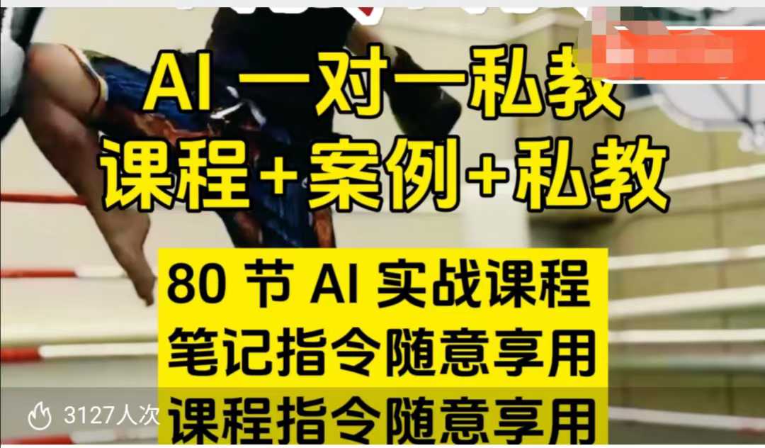 e61de9c3d28e015015c1a0d933cbcbd3.jpeg AI指令实战课,课程+案例,80节AI实战课程,笔记指令随意享用,课程指令随意享用(更新26年3月)