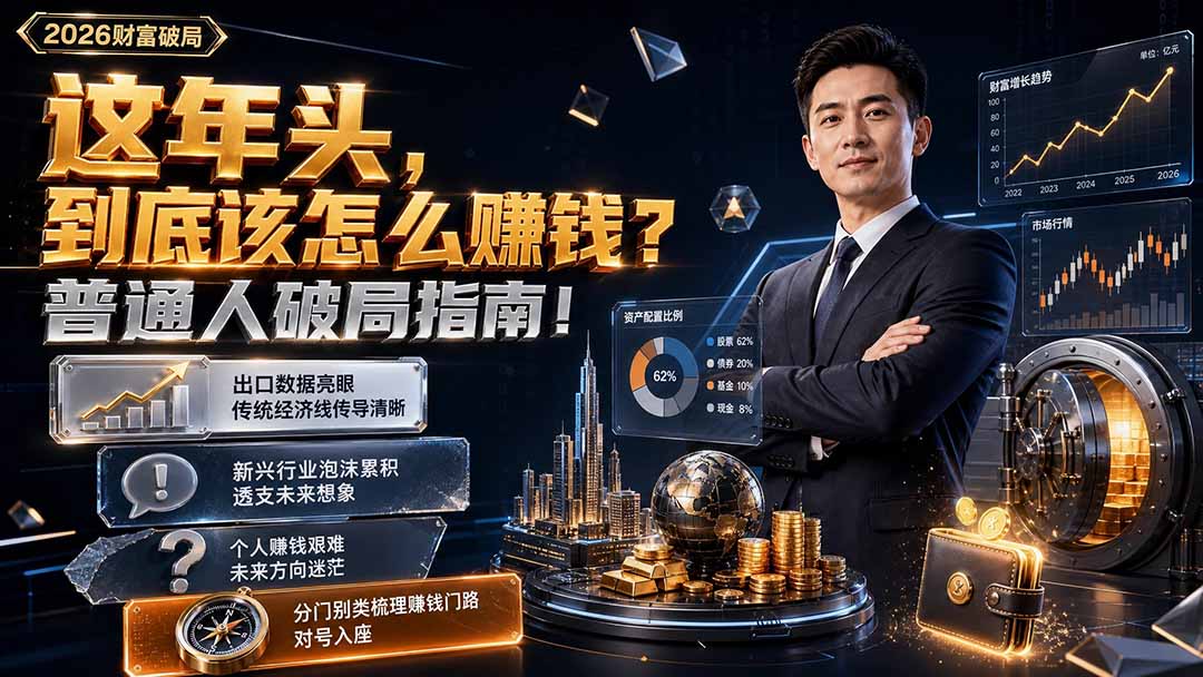 付费文章:这年头,到底该怎么赚钱?普通人破局指南!-鼎铸网