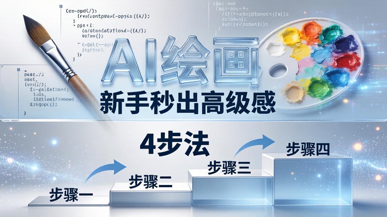 ea9e12e0b42b84663ae98337fa05ac22.jpeg AI绘画入门别再硬磕了!即梦4步法:万能提示词公式+BRTR框架,新手秒出高级感