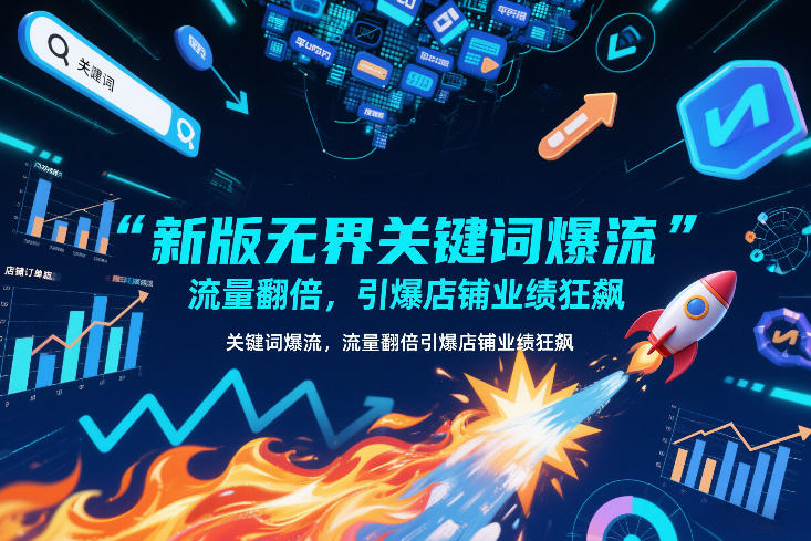 ede0af2277126be8c70ce7b8d2204812.jpeg 新版无界关键词爆流,流量翻倍,引爆店铺业绩狂飙