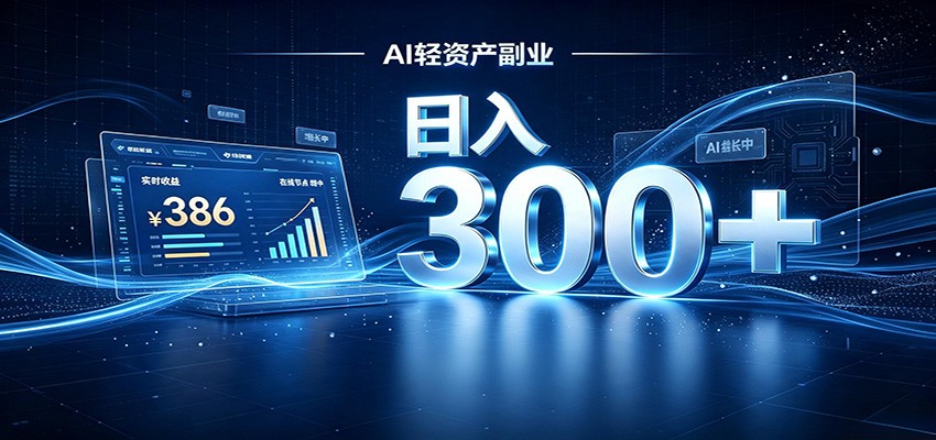 2026 AI轻资产风口,Token中转站小白可入局,日入300+-鼎铸网