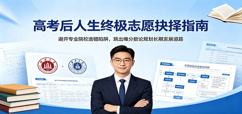高考后人生终极志愿抉择指南：避开专业院校选错陷阱，跳出唯分数论规划长期发展道路-鼎铸网