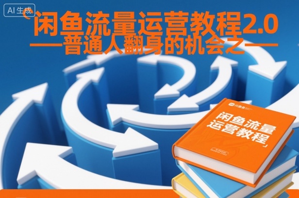 闲鱼流量运营教程2.0——普通人翻身的机会之一-鼎铸网