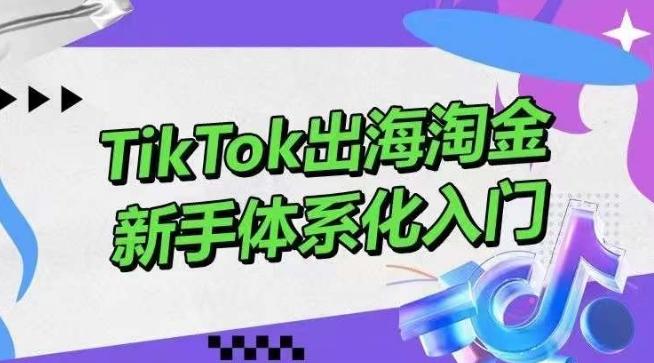 f7a8e9c6205bcb450172dec9949926ca.jpeg TikTok出海淘金,新手体系化入门,零基础快速入门,掌握短视频、直播带货等引流到变现的知识