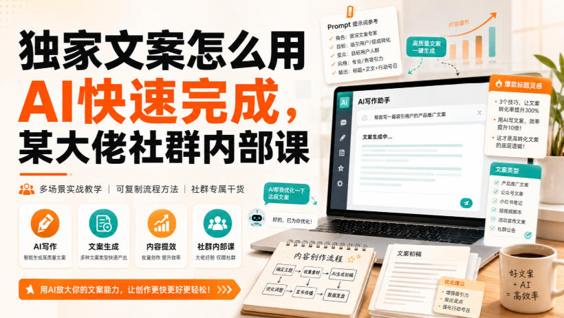 f986a5a8bd91ea85fb275c60d384a426.jpeg 独家文案怎么用AI快速完成,某大佬社群内部课