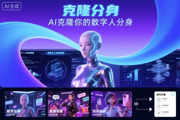 AI数字人认知实操课，克隆你的数字人分身-鼎铸网
